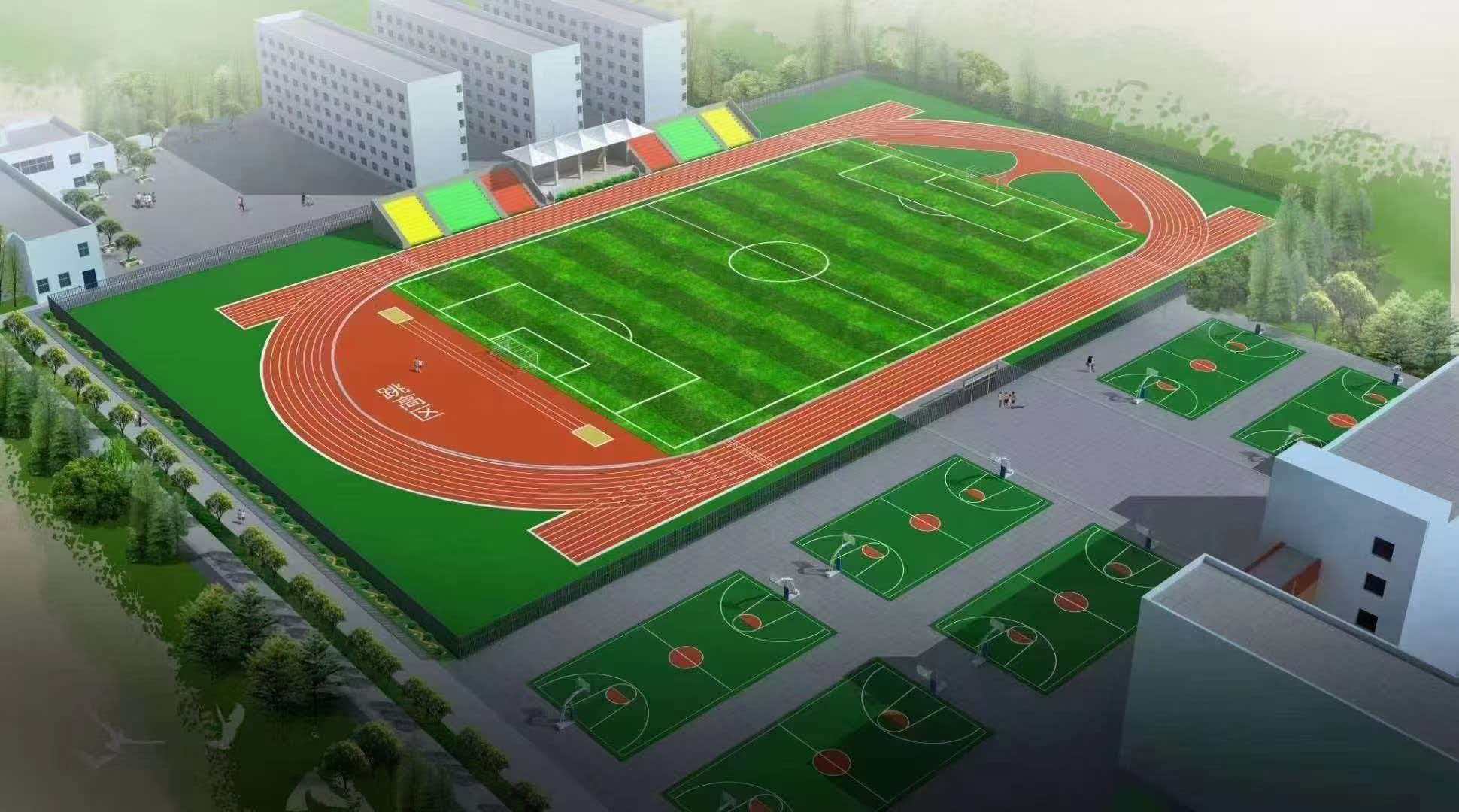 崇左市学校运动操场硅pu球场 - 哪里好